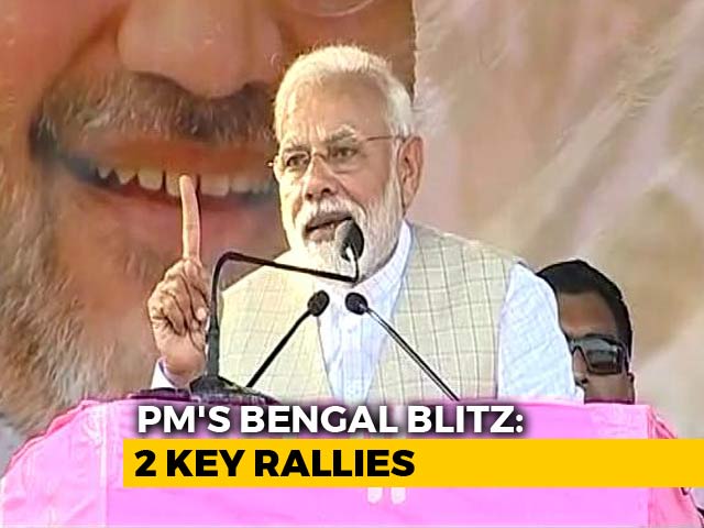"Strangled Democracy In Bengal": PM Attacks Mamata Banerjee