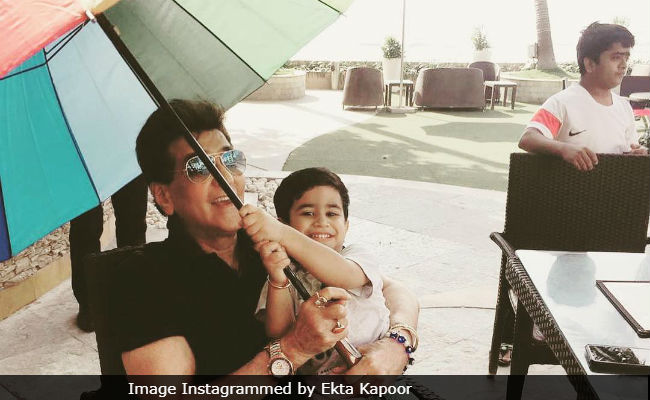 This Pic Of Jeetendra And Laksshya Kapoor Will Make You Smile