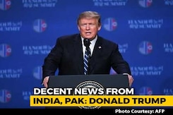 "We Have Some Reasonably Decent News From India, Pakistan": Donald Trump "We Have Some Reasonably Decent News From India, Pakistan": Donald Trump