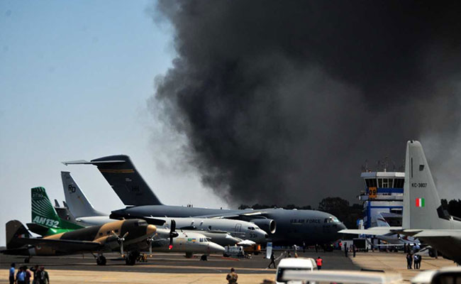 300 Vehicles On Fire Near Bengaluru Air Show, Cigarette Could Be Cause