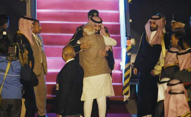 Saudi Crown Prince Arrives In India, Received By PM At Airport: 10 Points