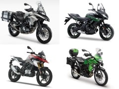 Benelli TRK 502 vs Kawasaki Versys 650 vs BMW G 310 GS vs Kawasaki Versys X-300 vs SWM SuperDual T: Specifications Comparison