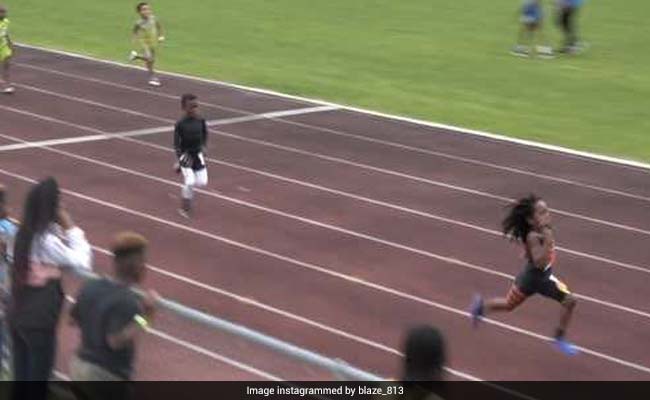 बिजली की रफ्तार से दौड़ता है ये 7 साल का बच्चा, 13 सेकंड में पूरी की 100 मीटर की रेस, देखें VIDEO