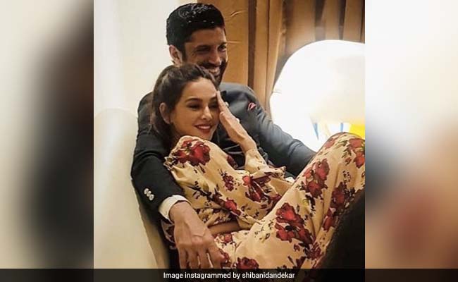 'Wedding Vibes,' Shibani Dandekar Captions Pic With Farhan Akhtar. But Should We Be Excited?