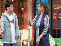 कपिल शर्मा का सानिया मिर्जा ने उड़ाया मजाक, पूछा 'तुम कब सुना रहे हो खुशखबरी'- देखें Video कपिल शर्मा का सानिया मिर्जा ने उड़ाया मजाक, पूछा 'तुम कब सुना रहे हो खुशखबरी'- देखें Video