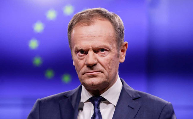 EU President Donald Tusk Accuses Boris Johnson Of Brexit ''Blame Game''
