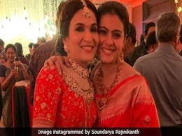 At Soundarya Rajinikanth's Wedding, Kajol Was The <i>VIP</i> Guest At Soundarya Rajinikanth's Wedding, Kajol Was The <i>VIP</i> Guest
