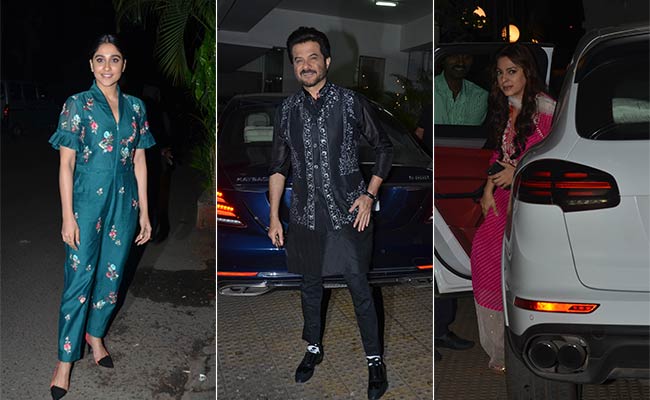 <I>Ek Ladki Ko Dekha Toh Aisa Laga</I> Star Cast Anil Kapoor, Juhi Chawla, Regina Cassandra And Others At Vidhu Vinod Chopra's <I>House Party</I>