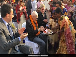 92-Year-Old Bengal Priest Gets France's Highest Civilian Honour 92-Year-Old Bengal Priest Gets France's Highest Civilian Honour
