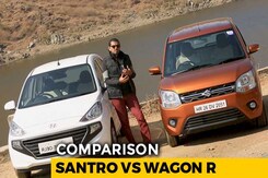 Maruti Suzuki Wagon R Vs Hyundai Santro Maruti Suzuki Wagon R Vs Hyundai Santro