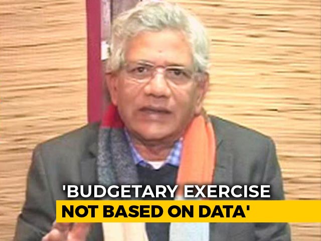 Sitaram Yechury Calls Interim Budget An "Electoral Jumla"