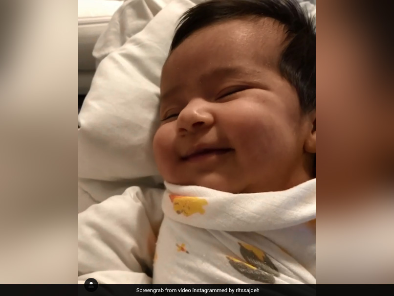 Rohit Sharmas Daughter Samairas Cute Smile Lights Up Social Media. Watch