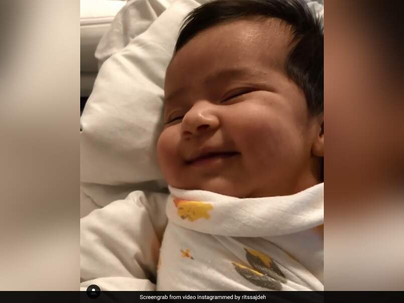 Rohit Sharma's Daughter Samaira's Cute Smile Lights Up ...