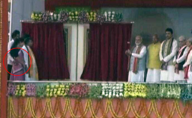 Tripura Minister Seen Groping Colleague On Stage In PM's Presence