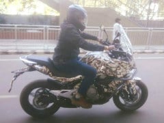 CFMoto 650 MT Spotted With Camouflage In India
