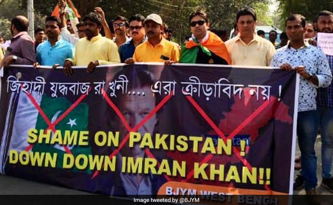 BJP Youth Activists Arrested For Trying To Forcibly Enter Eden Gardens