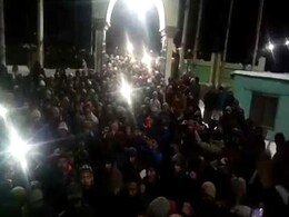 At Minus 17 Degrees, Thousands Spent Night On Roads In Kargil In Protest At Minus 17 Degrees, Thousands Spent Night On Roads In Kargil In Protest
