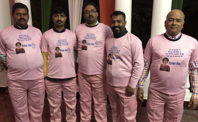 Congress's "Priyanka Sena" In All-Pink Uniform Has A Mission Too