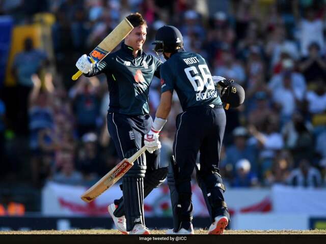 England beat West Indies by six wickets in first ODI England beat West Indies by six wickets in first ODI