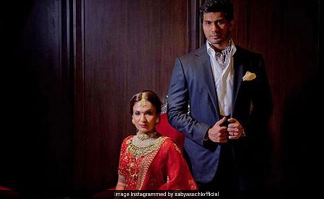 New Bride Soundarya Rajinikanth In Sabyasachi - Royalty Gets A New Name
