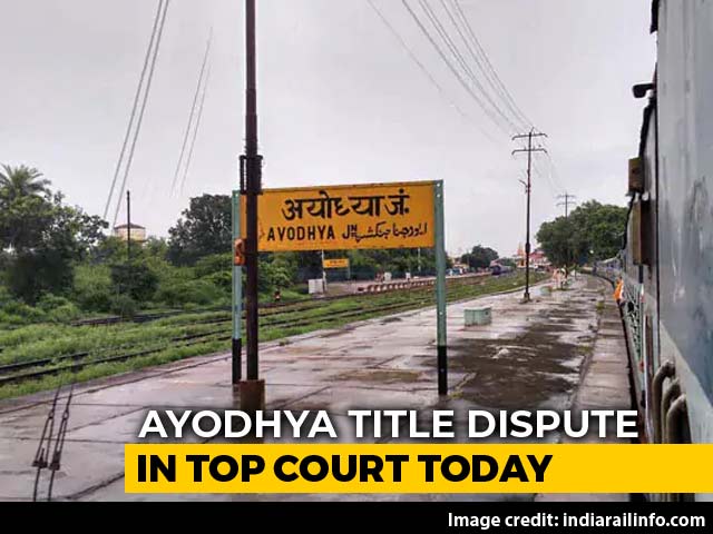 Ayodhya Case In Top Court Today, Judges To Decide Date Of Final Hearing