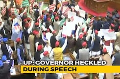 SP And BSP Lawmakers Throw Paper Balls, Climb On Tables In UP Assembly SP And BSP Lawmakers Throw Paper Balls, Climb On Tables In UP Assembly