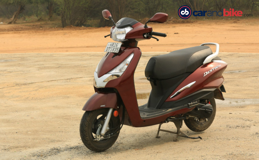 BS6 Hero Destini 125 Prices Hiked By Up To Rs. 1,300