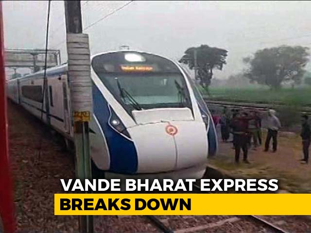 India's Fastest Train, Vande Bharat Express, Breaks Down Day After Launch
