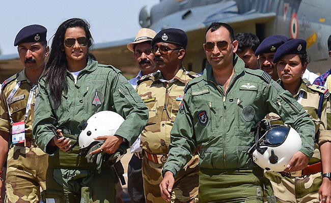 PV Sindhu Flies In Made-In-India Tejas Fighter Jet At Bengaluru Air Show