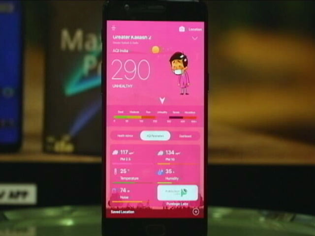 An App to Shield Users From Smokey Skies!