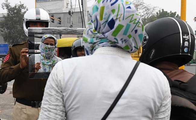 Why This Delhi Traffic Cop Shows Riders Who Break Rules A Mirror