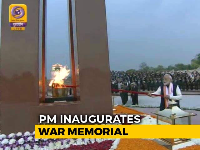 PM Narendra Modi Inaugurates National War Memorial In Delhi