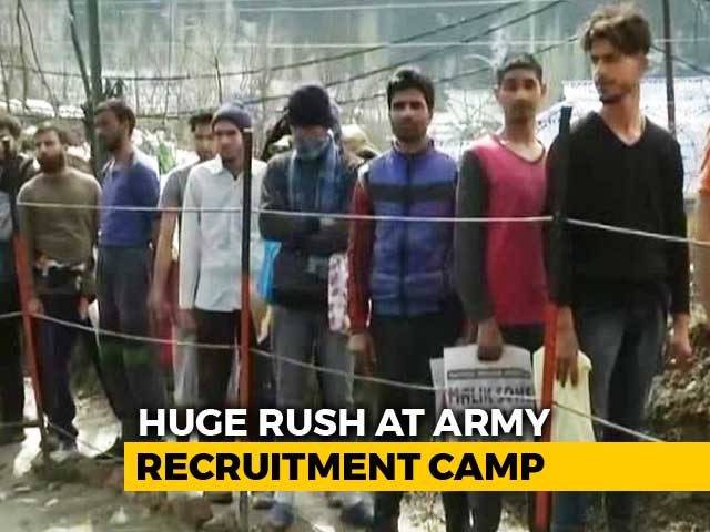 After Pulwama, 2,500 Young Kashmiri Men Apply For 111 Vacancies In Army