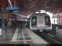 Delhi Metro's First Train, TS-01, Marks 22 Years Of Service Delhi Metro's First Train, TS-01, Marks 22 Years Of Service
