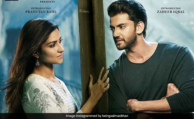 Salman Khan Introduces Pranutan And Zaheer Iqbal In The First Poster Of <i>NoteBook</i>