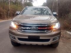2019 Ford Endeavour Facelift Completely Revealed In New Spy Images