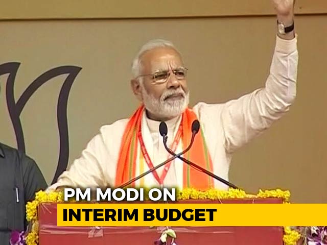"Important Step To Strengthen Nation," Says PM Modi On Interim Budget