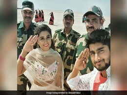 दीपक ठाकुर ने सोमी खान संग जवानों को किया सैल्यूट, फिर कही दिल को छू लेनी वाली ये बात दीपक ठाकुर ने सोमी खान संग जवानों को किया सैल्यूट, फिर कही दिल को छू लेनी वाली ये बात