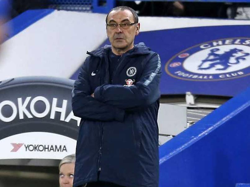"Not Worried": Under-Fire Maurizio Sarri Doesn "Not Worried": Under-Fire Maurizio Sarri Doesn
