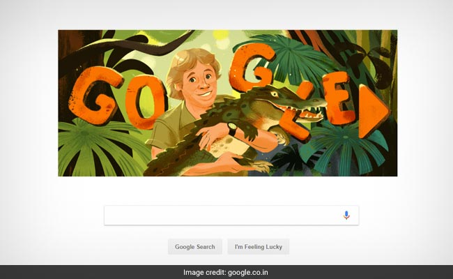 Today's Google Doodle Honours Legacy Of 'Crocodile Hunter' Steve Irwin
