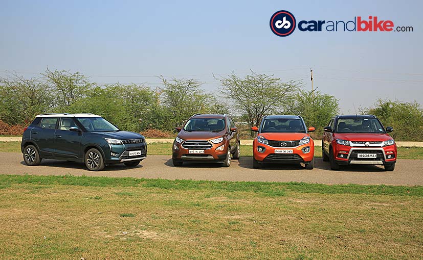 Exclusive: Mahindra XUV300 vs. Maruti Suzuki Vitara Brezza, Ford EcoSport And Tata Nexon Exclusive: Mahindra XUV300 vs. Maruti Suzuki Vitara Brezza, Ford EcoSport And Tata Nexon