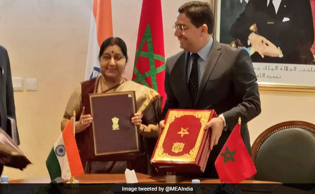 Counter-Terrorism Deal With Morocco Important For India: Sushma Swaraj