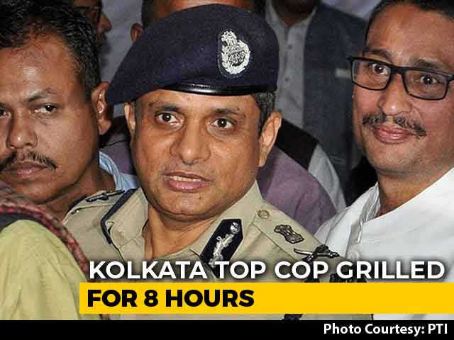 Kolkata Police Commissioner Questioned For 8 Hours In Shillong As Political Row Simmers