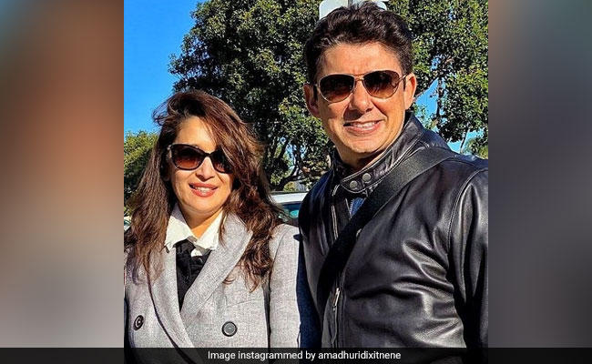 "Happy Birthday To My Best Friend And Life Partner," Madhuri Dixit Wishes Husband Shriram Nene