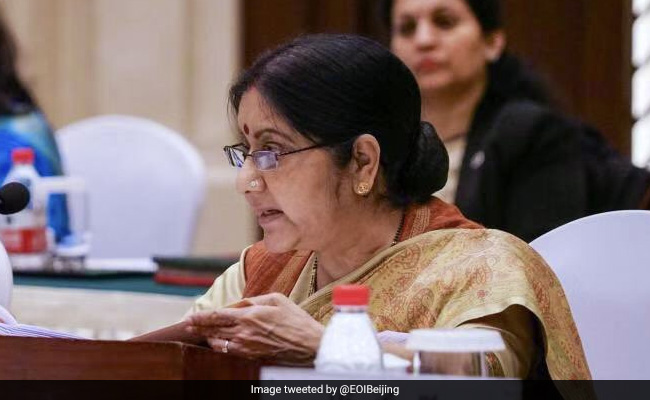 "Keeping Close Watch": Sushma Swaraj After Sri Lanka Serial Blasts