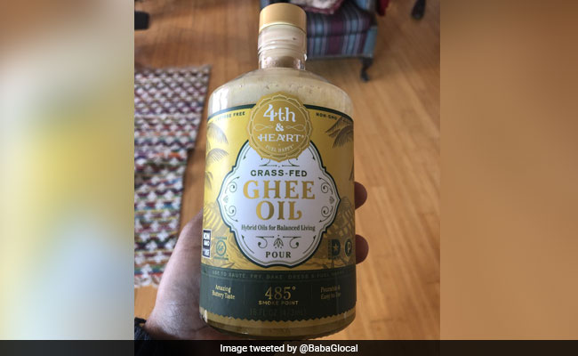 "Grass-Fed <i>Ghee</i> Oil" Horrifies Indians On Twitter