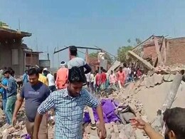 11 Killed In Explosion At Carpet Factory In UP's Bhadohi District 11 Killed In Explosion At Carpet Factory In UP's Bhadohi District