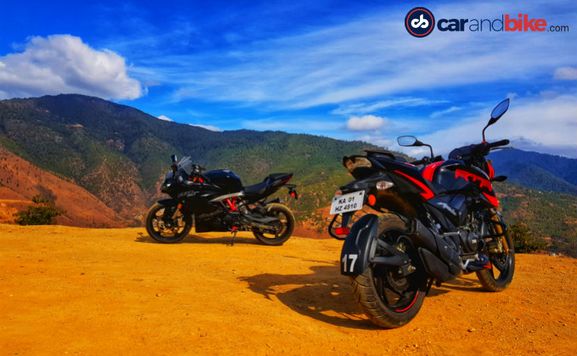 Exploring The Land Of The Thunder Dragon On TVS Apache Motorcycles