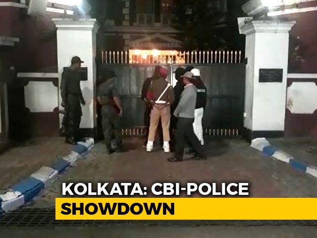 CBI-Police Showdown In Kolkata Over Top Cop's Questioning