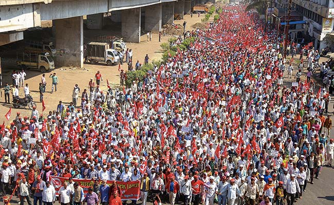 Farmers End March To Mumbai After Talks With Maharashtra Government